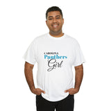 Carolina Panthers Girl Unisex Heavy Cotton Tee