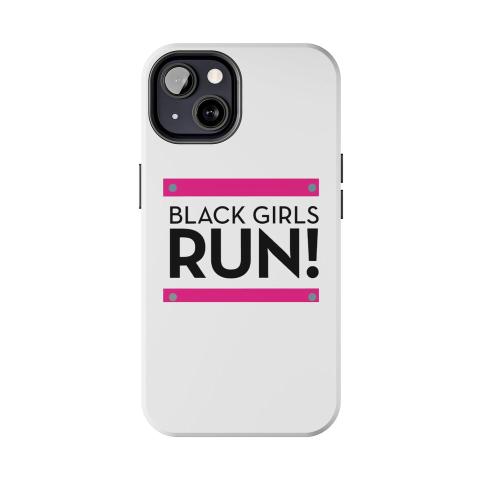 Black Girls Run Tough Phone Cases