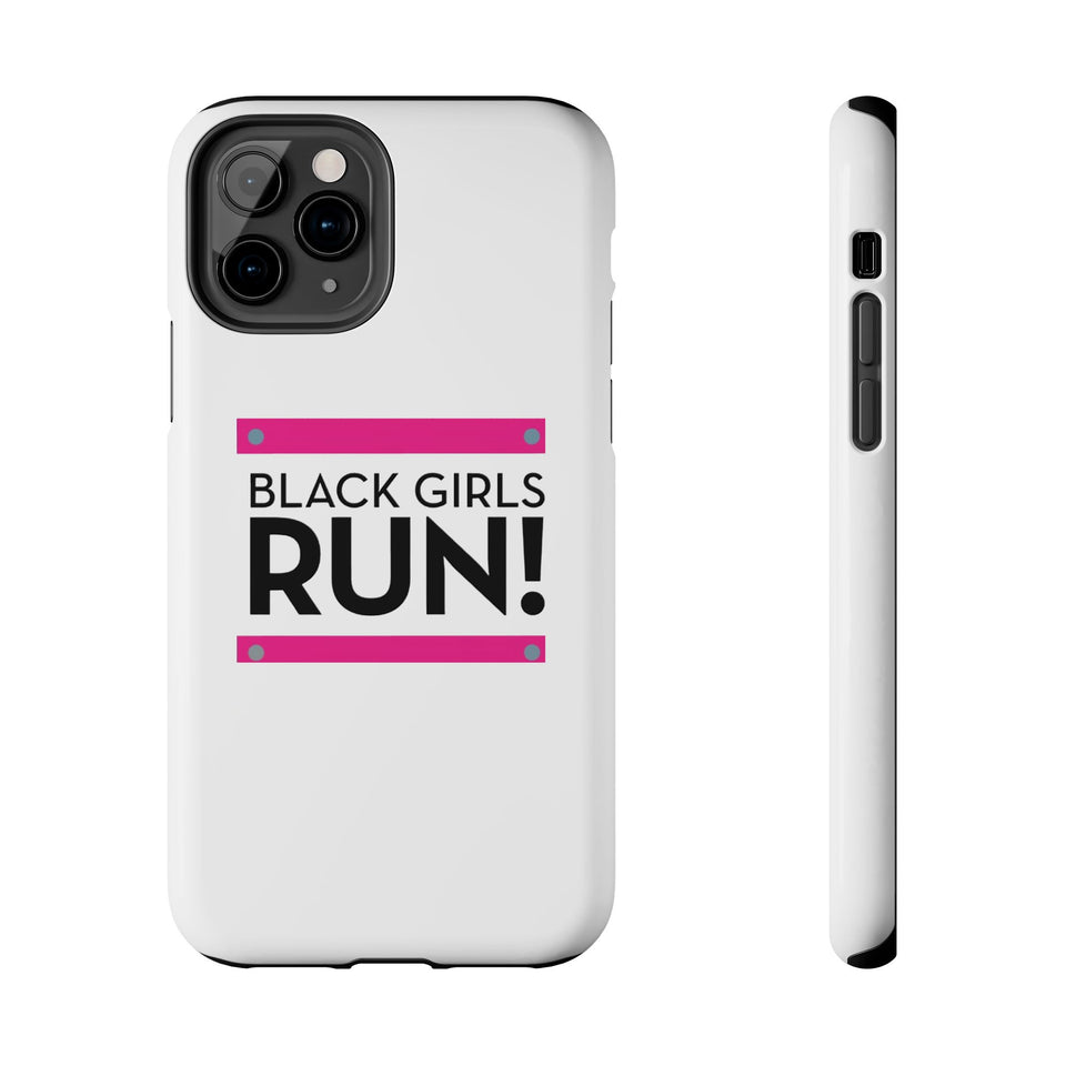 Black Girls Run Tough Phone Cases