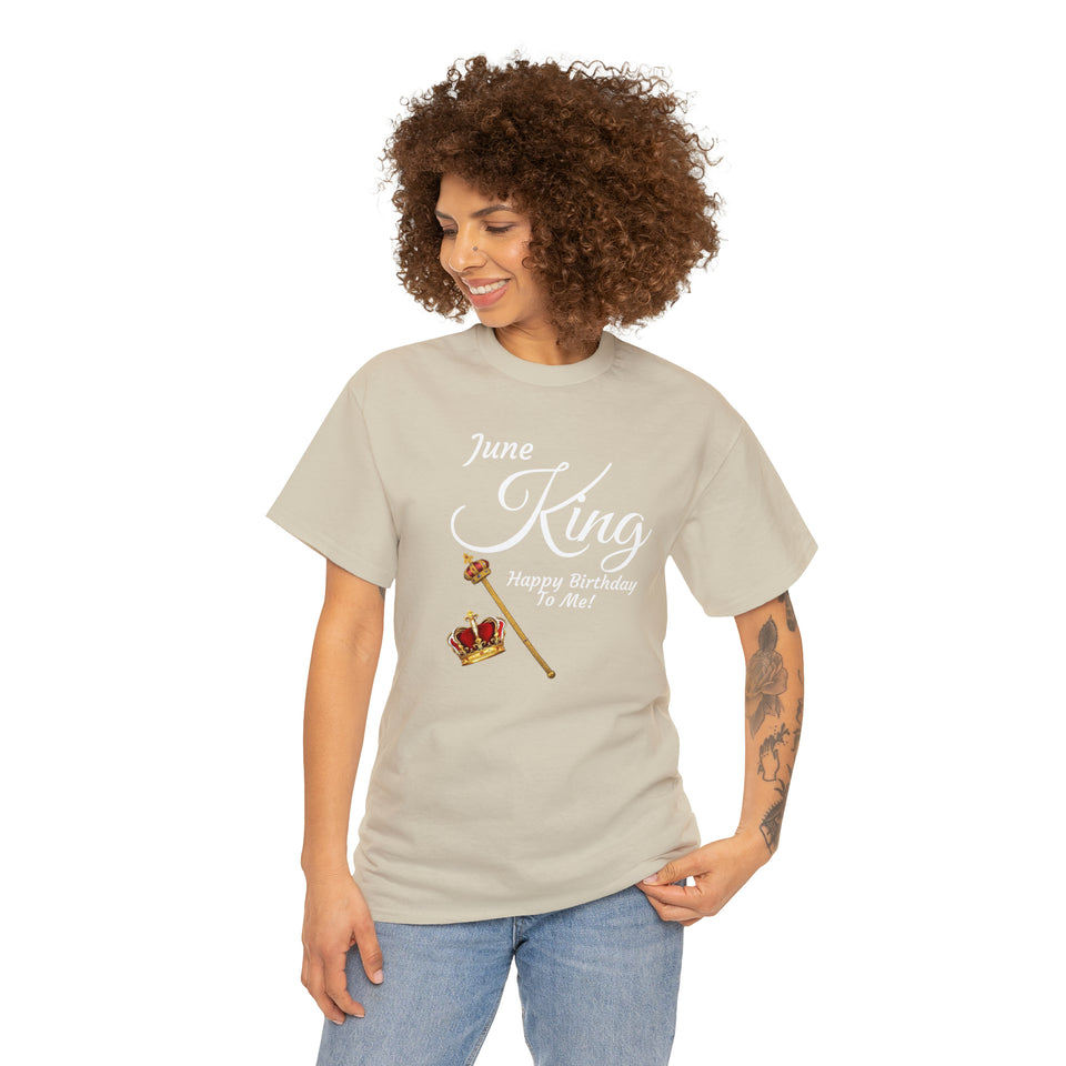 June King Unisex Heavy Cotton Tee