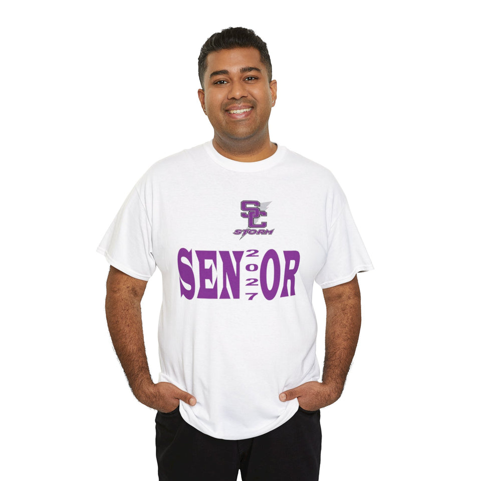Stuart Cramer HS Senior 2027 Unisex Heavy Cotton Tee