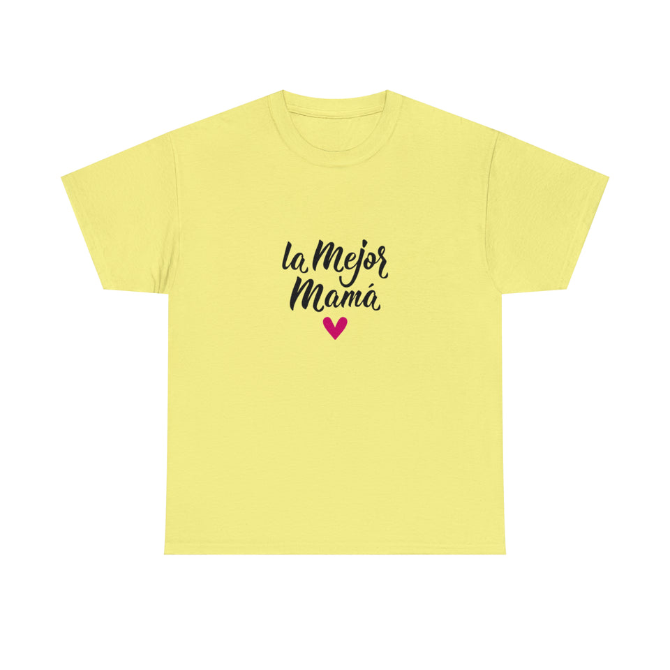 The Best Mom Spanish Unisex Heavy Cotton Tee