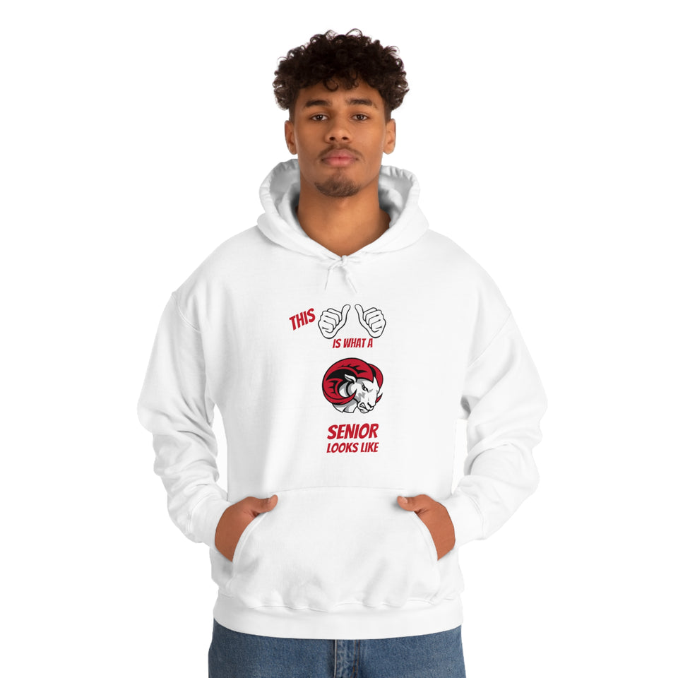 This Is What A WSSU Senior Looks Like Unisex Heavy Blend™ Hooded Sweatshirt