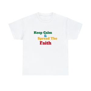 Keep Calm Unisex Heavy Cotton Tee