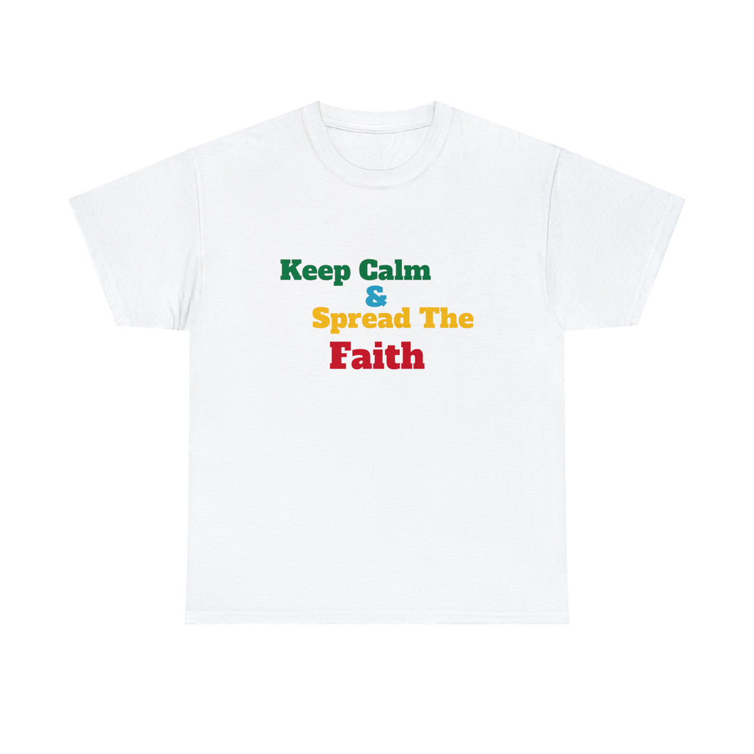 Keep Calm Unisex Heavy Cotton Tee