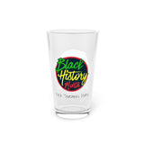 Black Teachers Matter Pint Glass, 16oz