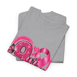 9 Yr Survivor Breast Cancer Awareness Unisex Heavy Cotton Tee