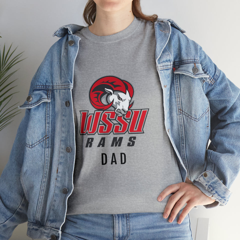 WSSU Rams Dad Cotton Tee