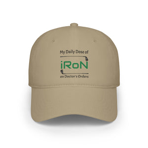 Daily Dose of Iron Low Profile Baseball Cap