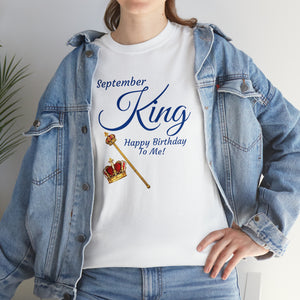 September King Unisex Heavy Cotton Tee