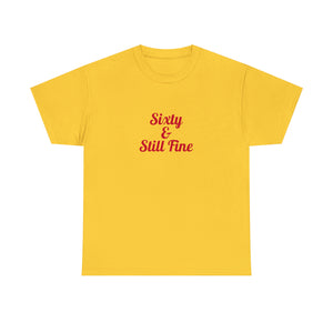 Sixty Unisex Heavy Cotton Tee