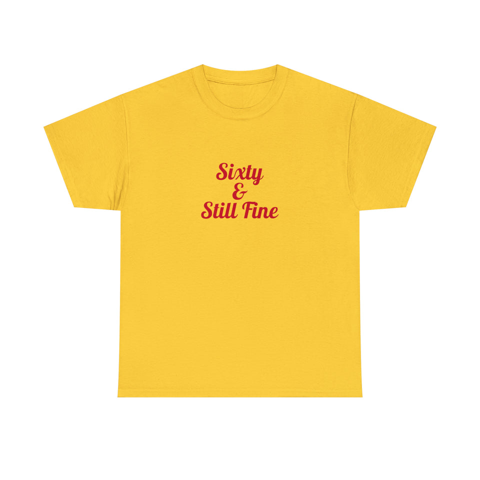 Sixty Unisex Heavy Cotton Tee