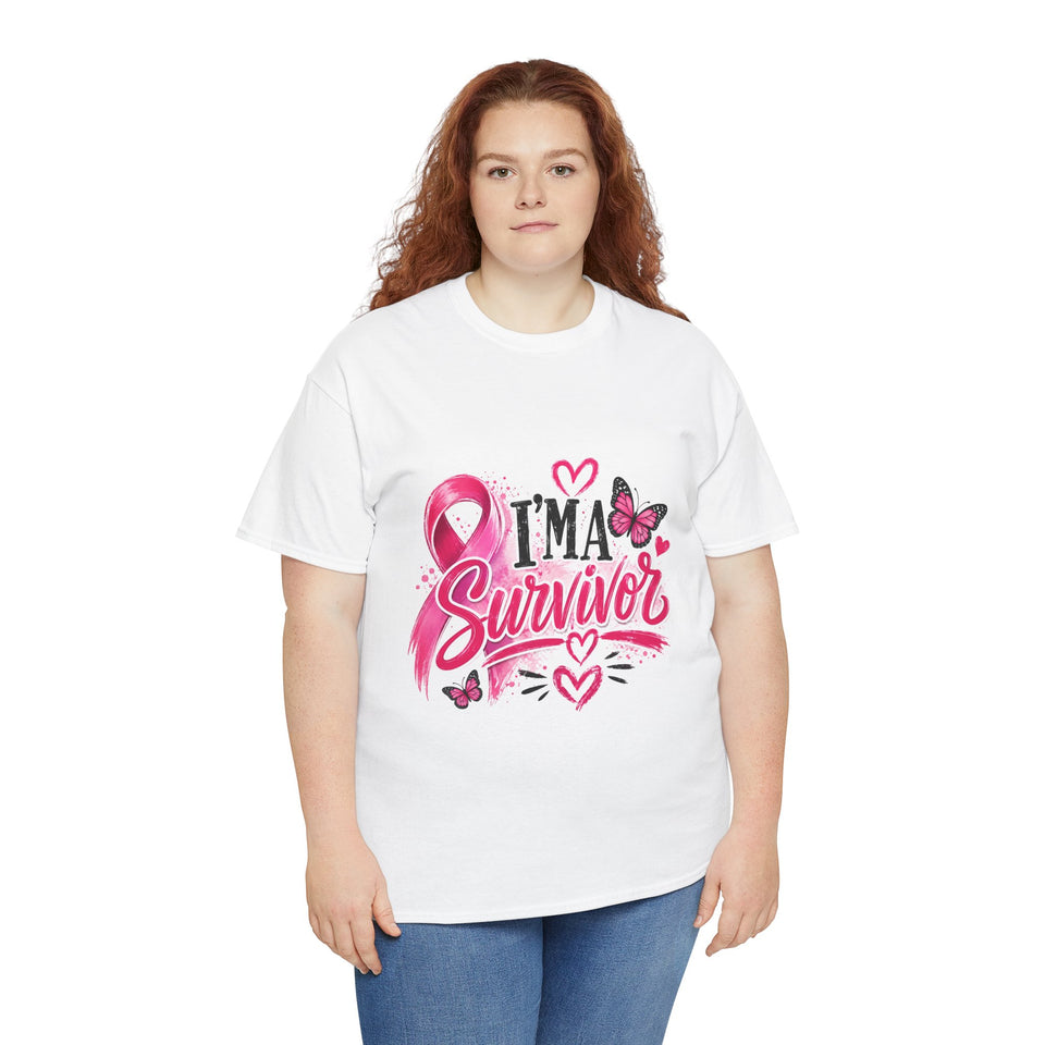 Breast Cancer Awareness Unisex Heavy Cotton Tee