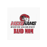 WSSU Band Mom Square Magnet