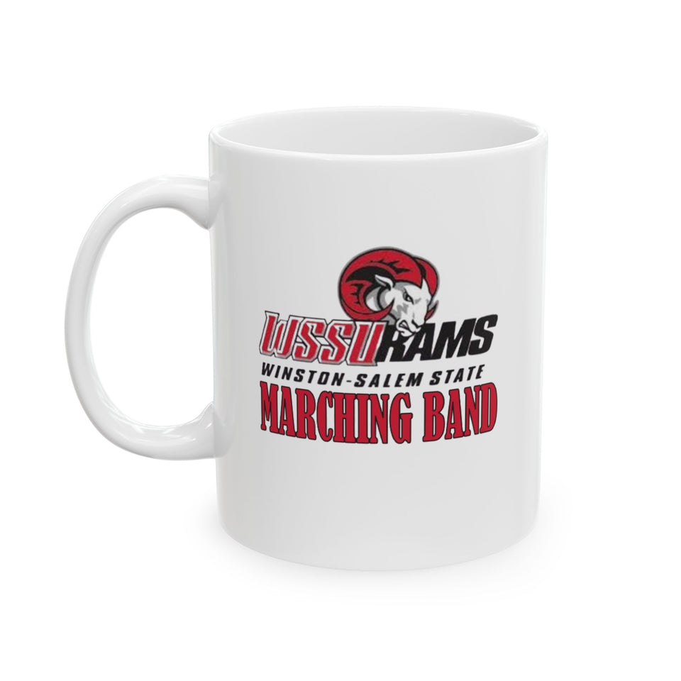 WSSU Marching Band Ceramic Mug, (11oz, 15oz)