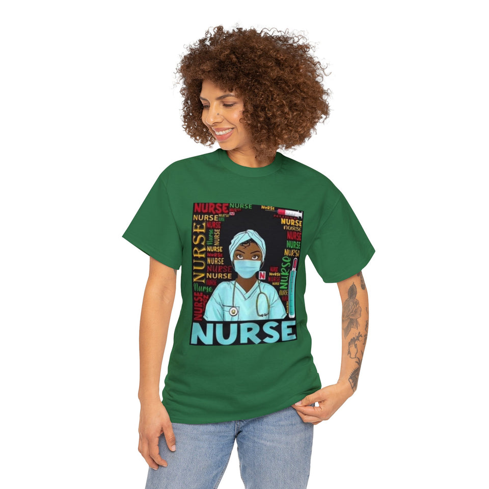 Black Nurse Cotton Tee