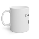 Raised On Coffee & Jesus White Mug, 11oz