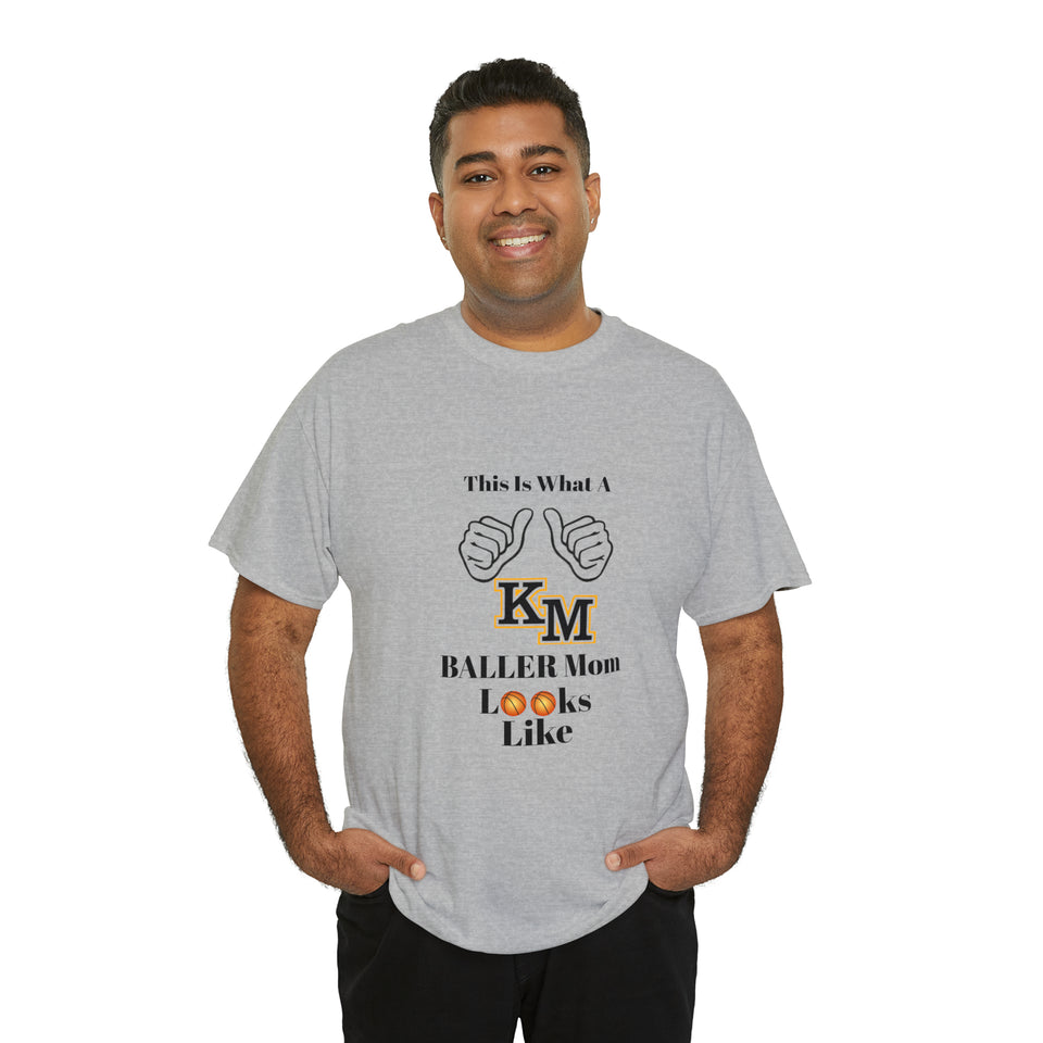 Kings Mountain Baller Mom Unisex Heavy Cotton Tee