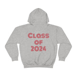 Heck Yeah My Son is A WSSU Senior Unisex Heavy Blend™ Hooded Sweatshirt