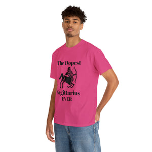 The Dopest Sagittarius Ever Unisex Heavy Cotton Tee