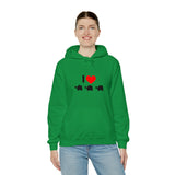 I Love Turtles Unisex Heavy Blend™ Hooded Sweatshirt