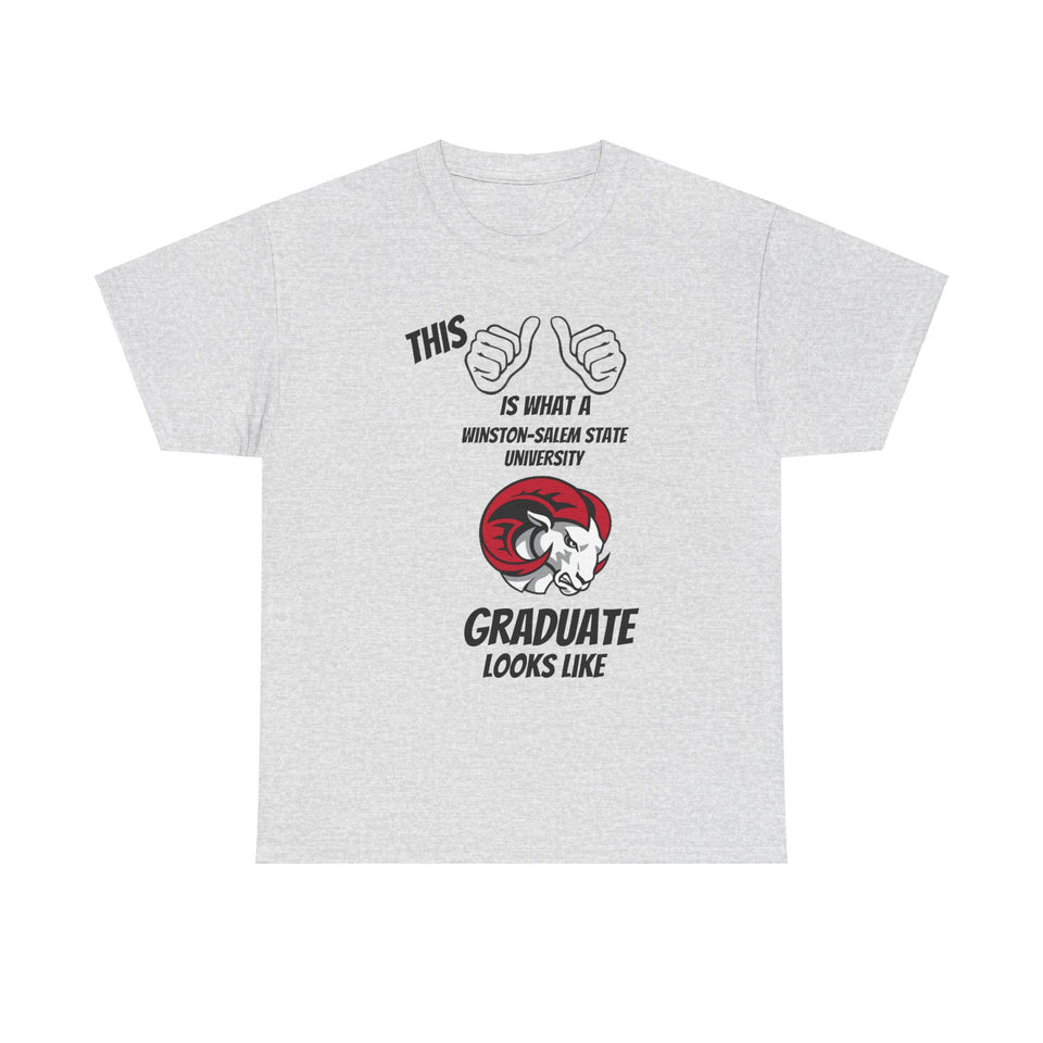 This Is What A WSSU Graduate Looks Like Unisex Heavy Cotton Tee