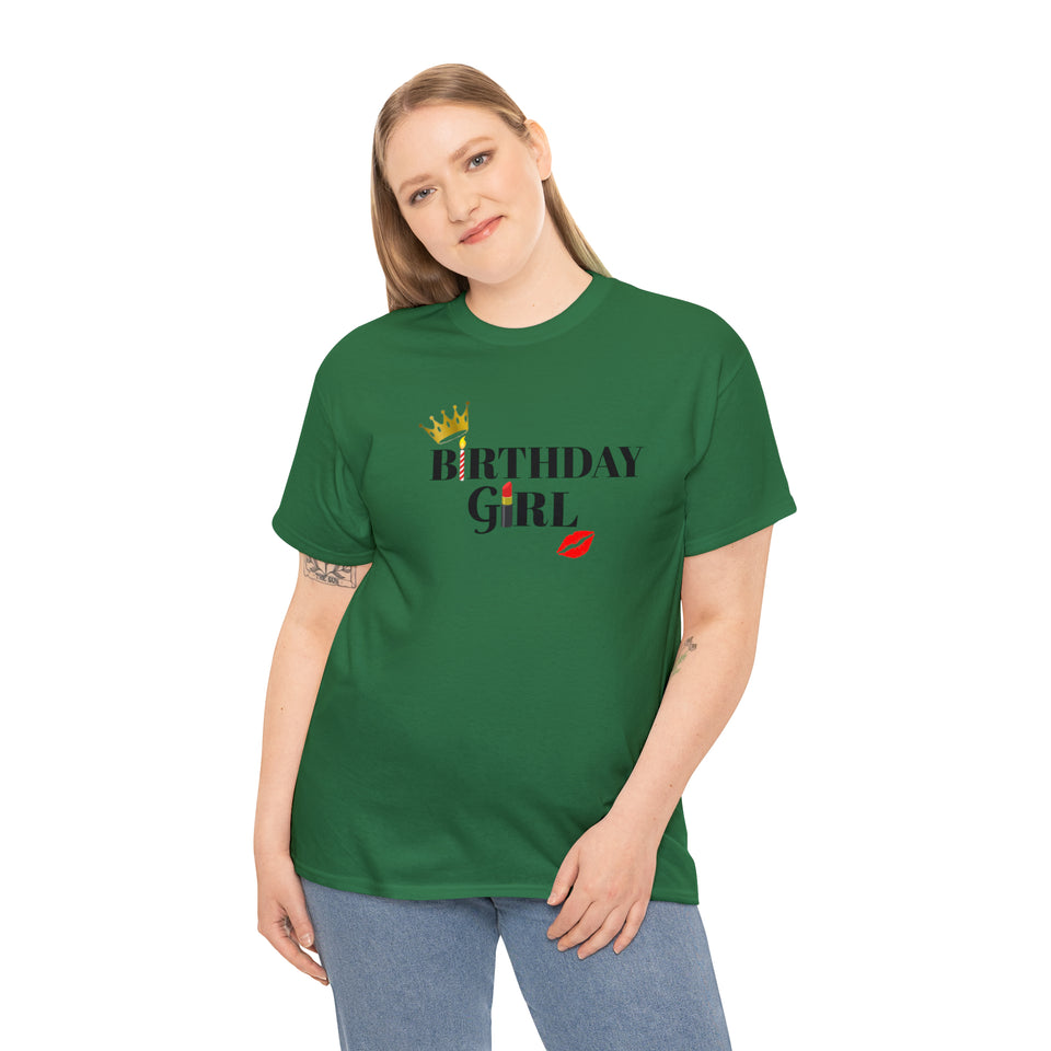 Birthday Girl Unisex Heavy Cotton Tee
