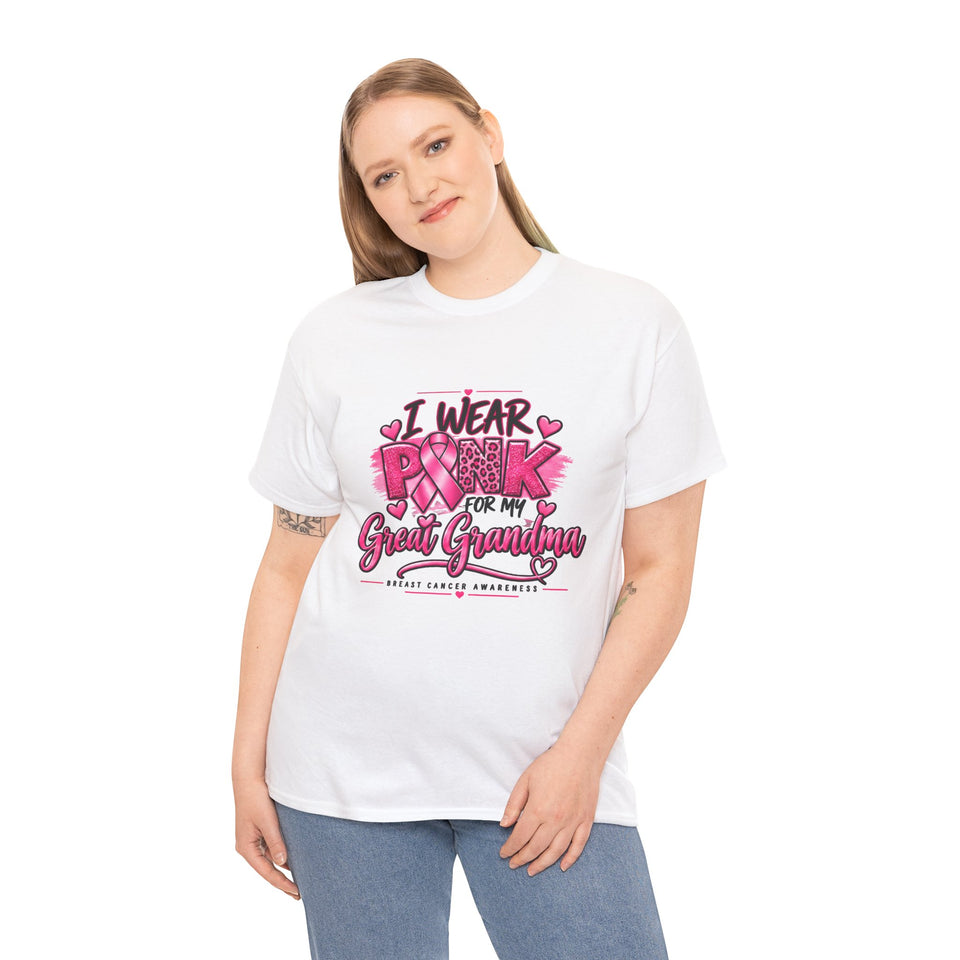 Breast Cancer Awareness Unisex Heavy Cotton Tee