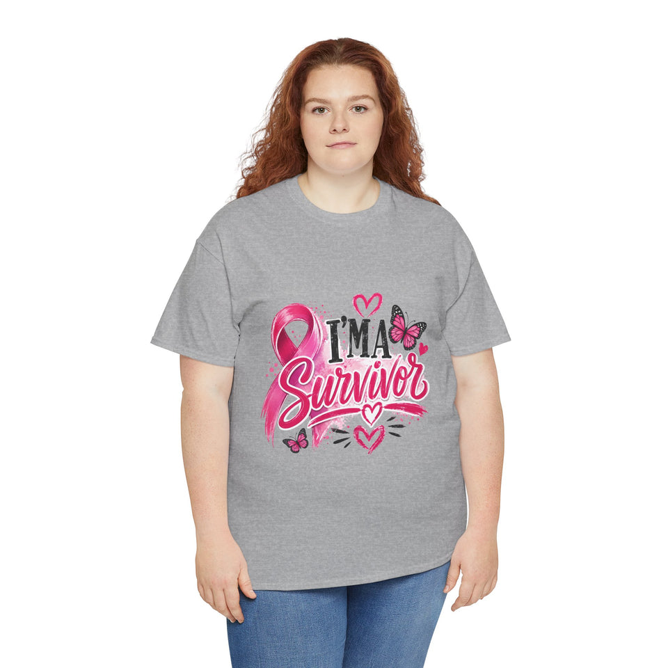 Breast Cancer Awareness Unisex Heavy Cotton Tee