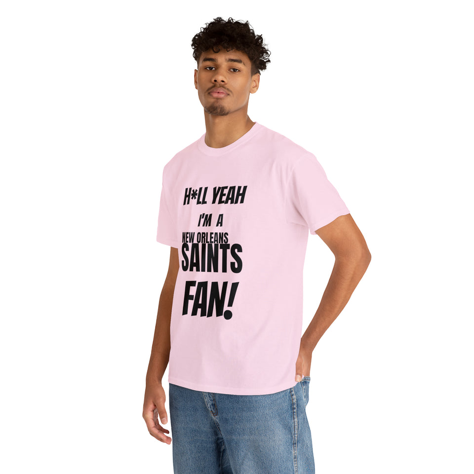 New Orleans Saints Football Unisex Heavy Cotton Tee