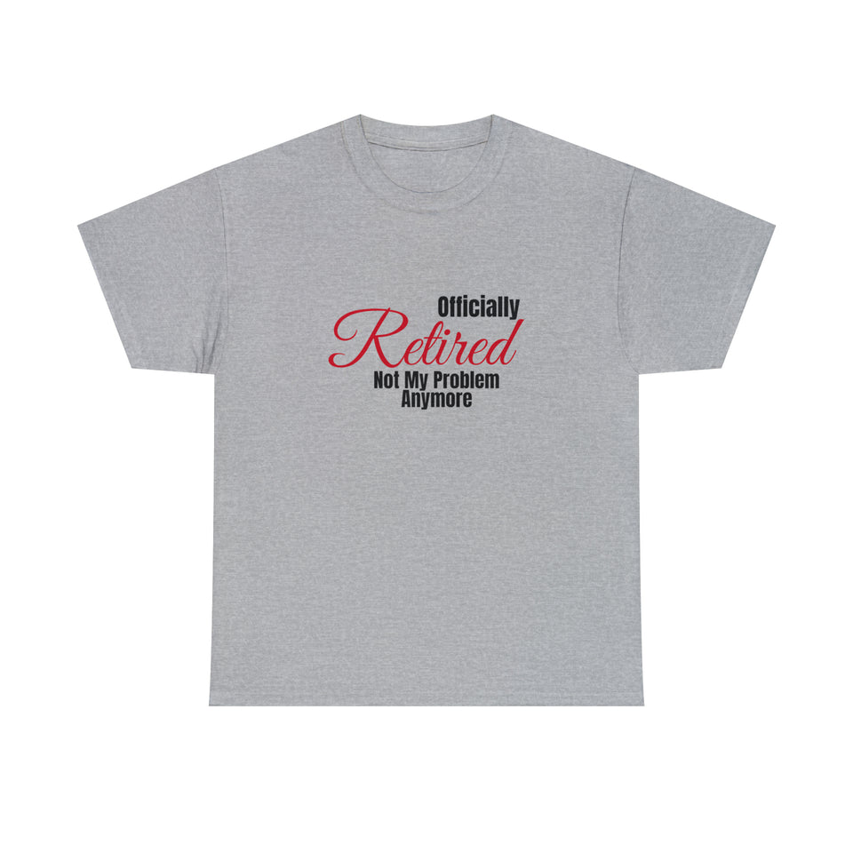Officially Retired Unisex Heavy Cotton Tee