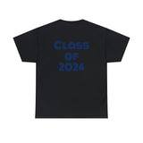Heck Yeah I'm A Charlotte Christian High School Senior Class Of 2024 Unisex Heavy Cotton Tee