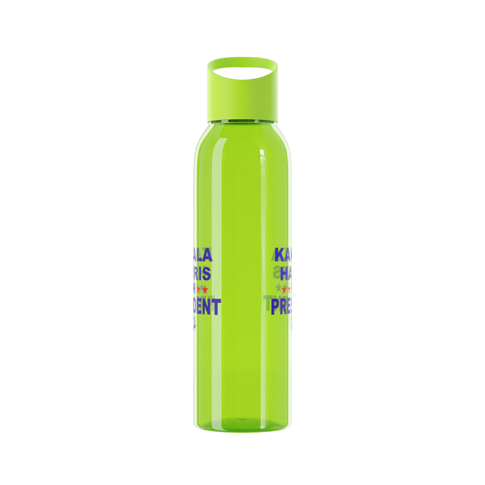 Kamala Harris for President Sky Water Bottle