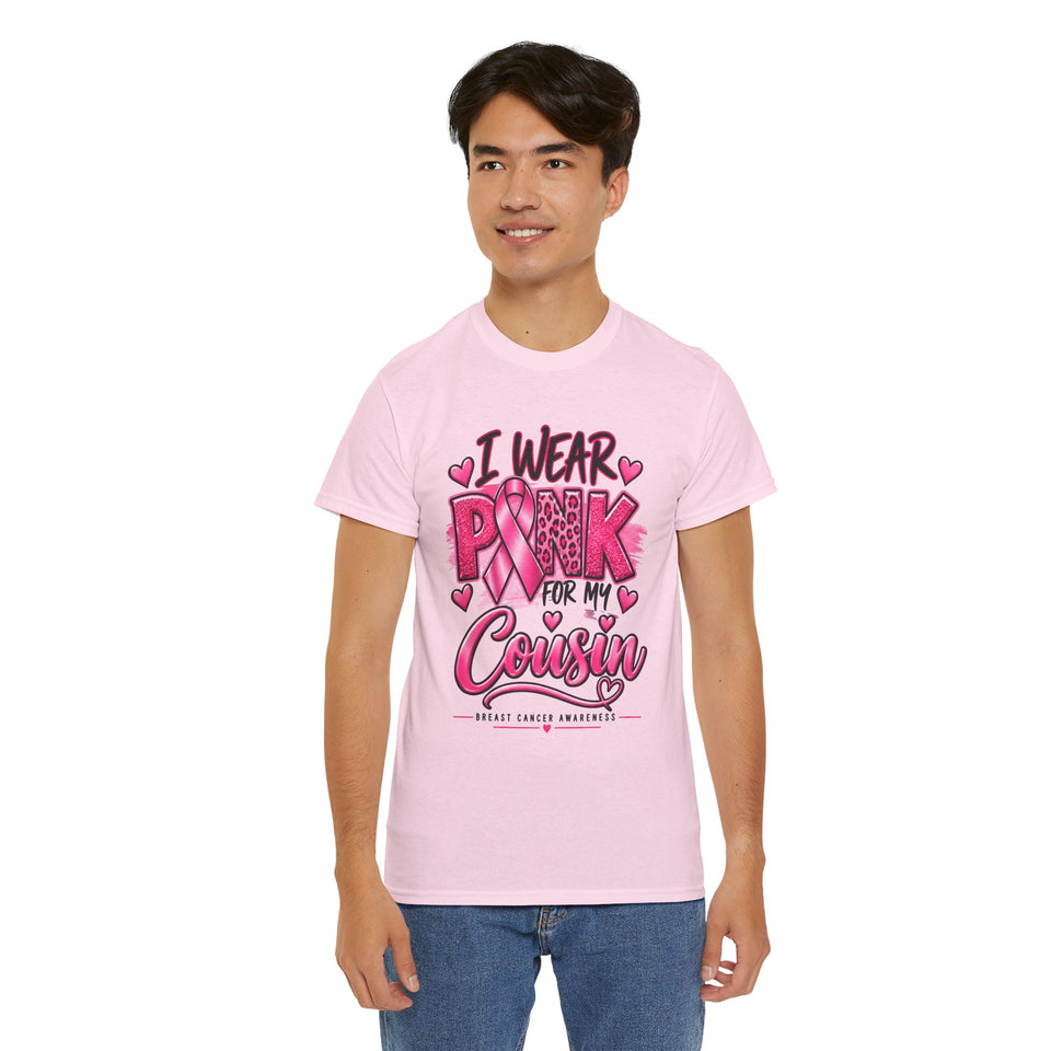 Breast Cancer Awareness Unisex Heavy Cotton Tee