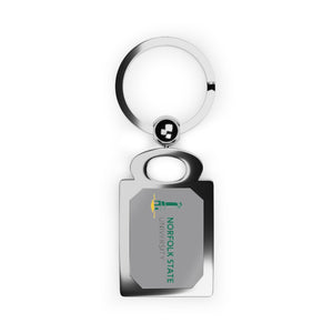 Norfolk State Rectangle Photo Keyring