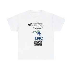 This Is What A Lake Norman Charter High School Senior Looks Like Class Of 2024 Unisex Heavy Cotton Tee