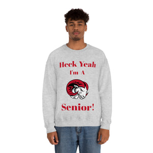 Heck Yeah I'm A WSSU Senior Unisex Heavy Blend™ Crewneck Sweatshirt