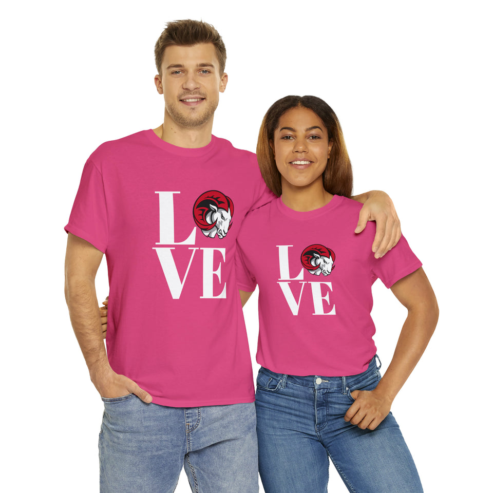 LOVE WSSU Unisex Heavy Cotton Tee