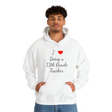 I Love Being A 12th Grade Teacher Unisex Heavy Blend™ Hooded Sweatshirt