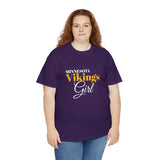 Minnesota Vikings Girl Unisex Heavy Cotton Tee
