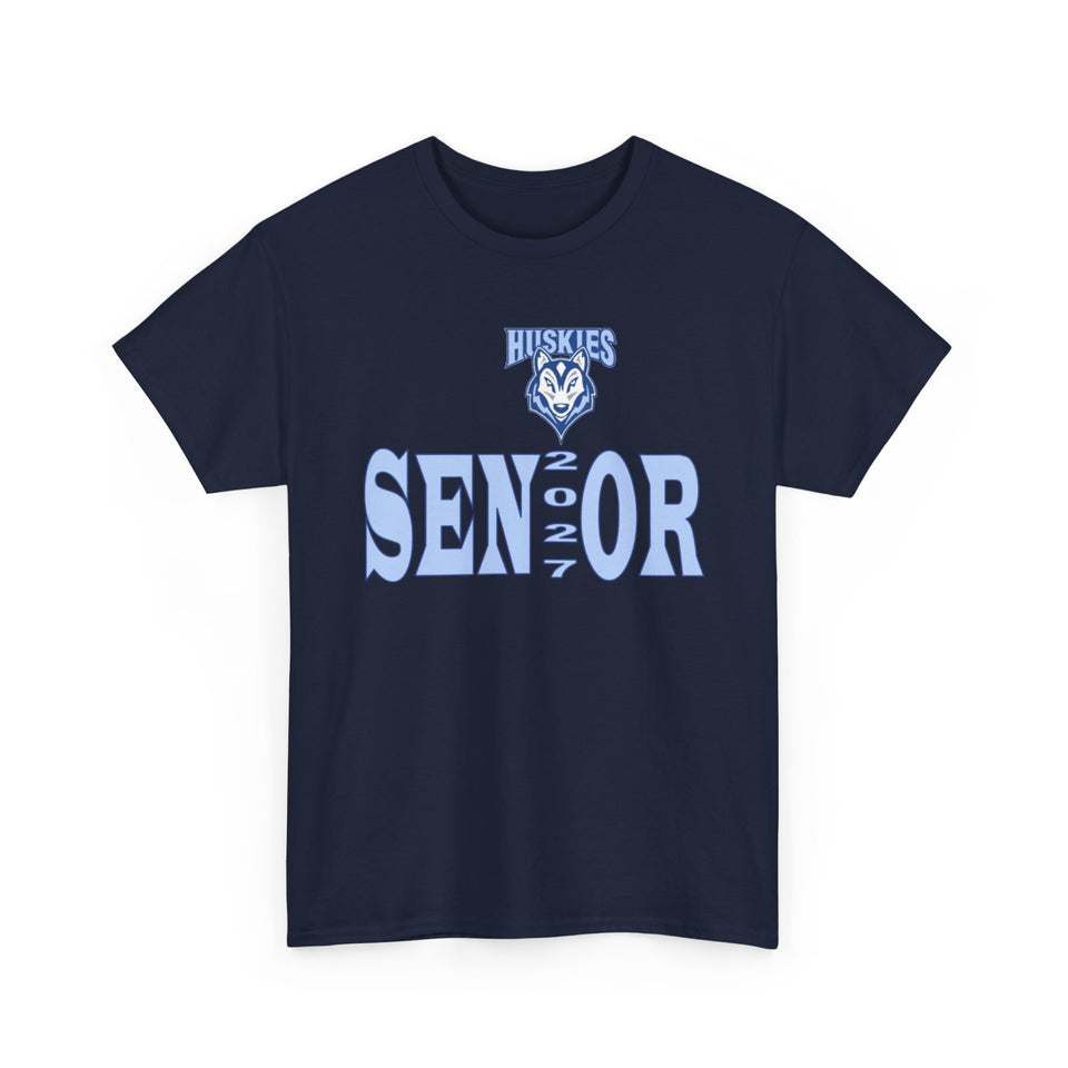 Hunter Huss HS Senior 2027 Unisex Heavy Cotton Tee
