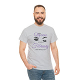 This Queen was Born In February Unisex Heavy Cotton Tee