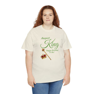 August King Unisex Heavy Cotton Tee