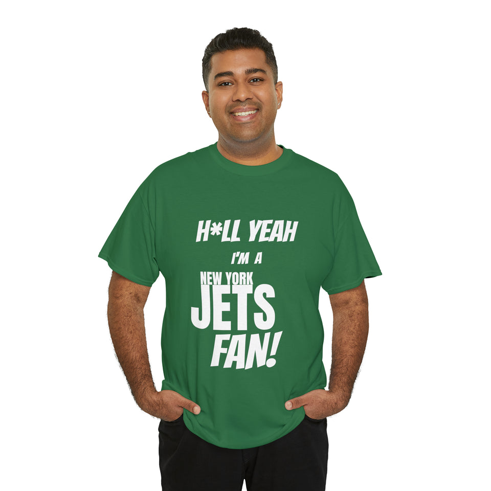 New York Jets Football Unisex Heavy Cotton Tee