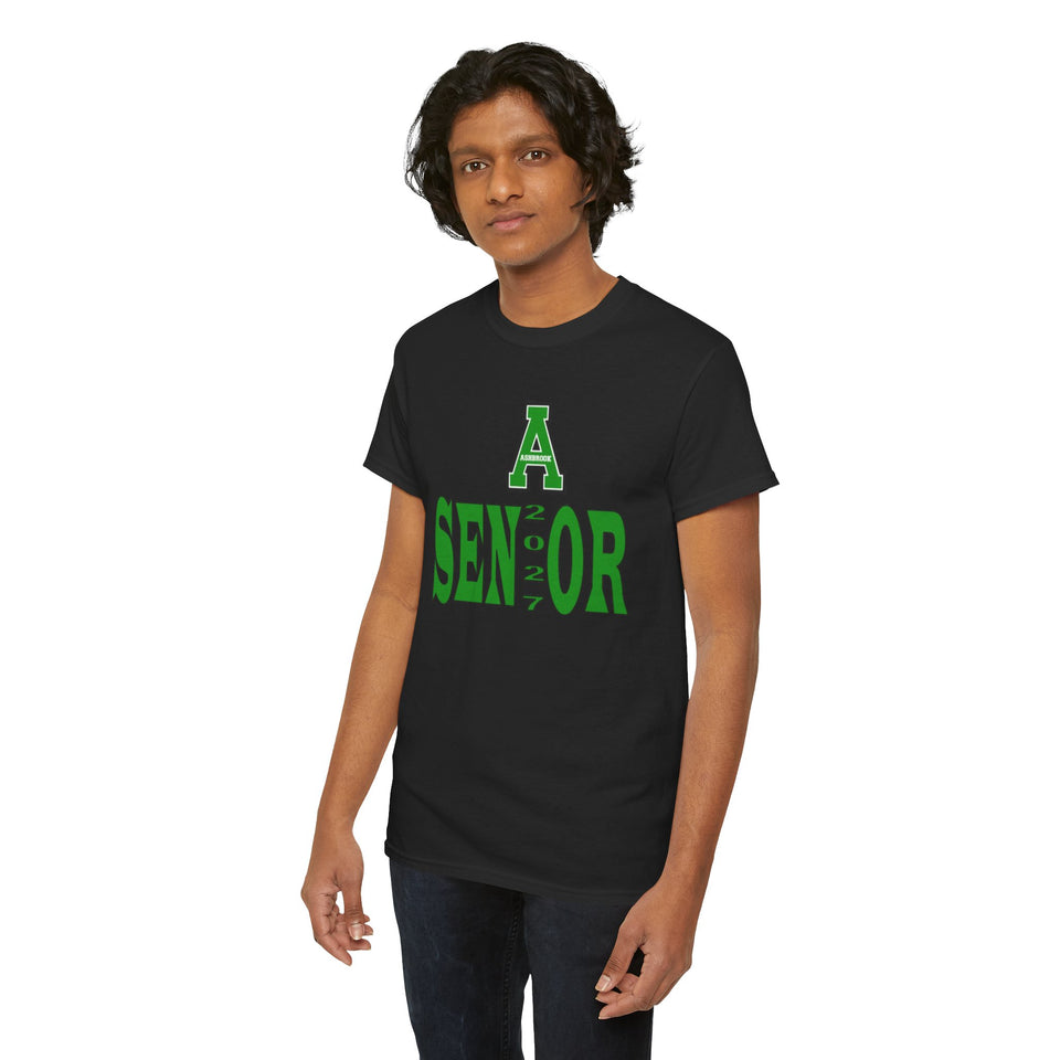 Ashbrook HS Senior 2027 Unisex Heavy Cotton Tee