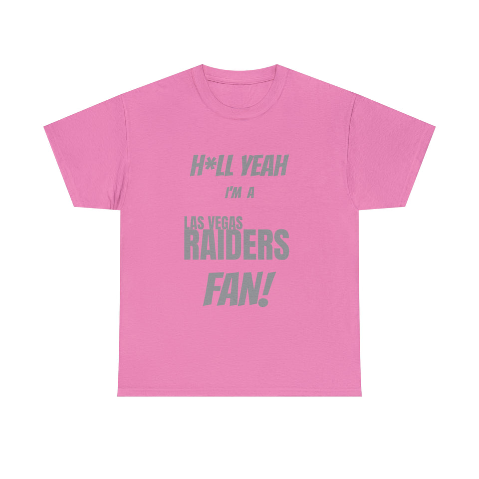 Las Vegas Raiders Football Unisex Heavy Cotton Tee