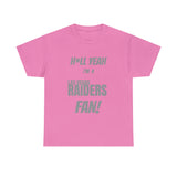 Las Vegas Raiders Football Unisex Heavy Cotton Tee