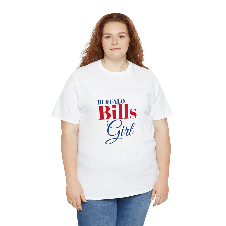 Buffalo Bills Girl Unisex Heavy Cotton Tee