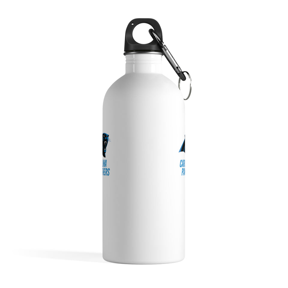 Carolina Panthers Stainless Steel Water Bottle