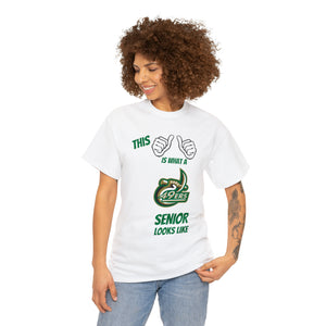 This Is What A UNCC Senior Looks Like Unisex Heavy Cotton Tee